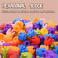🔥Last day sale 50% OFF🔥Endless Fun with Snap-Together Hexagon Building Blocks