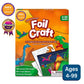 🔥LAST DAY 49% OFF - Foil Craft - No-Mess Art Kit🤲 Non-Toxic & Kid-Safe!💓