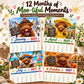 ⏳LAST DAY SALE ONLY ￡7.99!!🔥2027 Funny Highland Cow Wall Calendar | A4 Hanging Calendar | Designed by Isabel Kline
