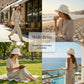 👒2026 Summer Hot Sale 60% OFF💥Only ￡12.99!!! ☀️Women's Bowknot Wide Brim Sun Protective Hat