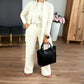 🎁Christmas Sale 50% Off🍁Elegant Longline Cardigan & Top & Pants 3-Pieces Set
