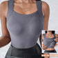 🏆Last Day Special Price ￡8.99!!💐Women's U Neck Thermal Tank Tops with Built-In Bra🌟💓