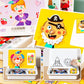 🎁Halloween promotion 50% OFF💓🎨Magnetic puzzle box for children with game and drawing board