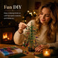⏳LAST DAY SALE ONLY ￡7.99!🎄✨ DIY Beaded Christmas Tree Kit – 🎅Create Your Own Sparkling Holiday Decoration