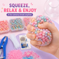 🔥HOT SALE 50% OFF🎁 ✨ DIY Stress Ball Making Kit, Includes 6 Filling Packs, 10 Transparent Blank Soft Skins, Expansion Tool, Ideal for Adult Stress Relief, Squishy Maker