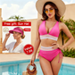 👙2026 New Type 49% OFF💥👙High Waisted Tummy Control Color Block Bikini Sets