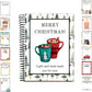 🔥🎁70% OFF!!!-Ready for Christmas!🎅Christmas Gift Card Booklet -👍DIY Spiral-Bound Christmas Gift Card Holder Book2