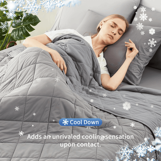 ❄️Hot Summer Sale - 50% OFF⭐💤Cooling Throw Blanket for Hot Sleeper