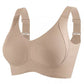 🎁Buy 1 Get 3 Packs💕Women's Ribbed Push Up Adjustable Wireless Bra🌸🌸