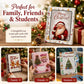 🔥🎁70% OFF!!!-Ready for Christmas!🎅Christmas Gift Card Booklet -👍DIY Spiral-Bound Christmas Gift Card Holder Book2