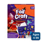 🔥LAST DAY 49% OFF - Foil Craft - No-Mess Art Kit🤲 Non-Toxic & Kid-Safe!💓
