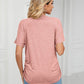 💕Hot Promotion- UP TO 50% OFF🌷V-Neck Solid Color Loose Ladies Tops