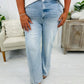 💥Hot Sales - 50% OFF🥰👖Vintage Wash Plus-Size Jeans — Stretchy & Straight Leg Fit✨