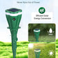 🥳2026 HOT SALE💞50K+ SOLD!🔥 Solar Powered Waterproof Screw Mole Repellent