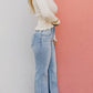 💥Hot Sales - 50% OFF🥰👖Vintage Wash Plus-Size Jeans — Stretchy & Straight Leg Fit✨
