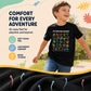 Kids Dinosaur Alphabet Graphic T-Shirt