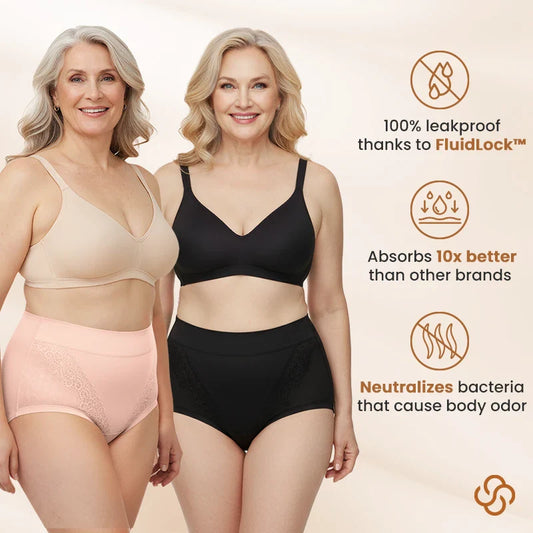 🎁💓2026 HOT SALE 45%OFF💥Elegant, Comfortable High-Waist Leakproof Panties for Seniors