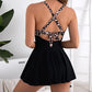 💥Last Day Special Sale 50% OFF🩱Women's Cutout One Piece Skirt Swimsuit