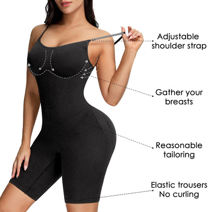 ❣️HOT SALE 49% OFF🔥Smoothing Seamless Full Bodysuit(Open crotch design)