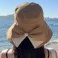 👒2026 Summer Hot Sale 60% OFF💥Only ￡12.99!!! ☀️Women's Bowknot Wide Brim Sun Protective Hat