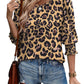 ☀️Summer Hot Sale 50% OFF🌼Blouses for Women Dressy Casual 3/4 Length Sleeve Womens Tops with Smocked Cuffs