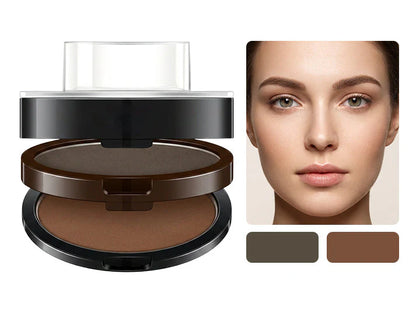 ✨ Last Day Special Price £9.99 ! 🔥Buy 2 Get 1 Free🖌️Instant Adjustable Eyebrow Stamp – Two‑color brow powder, waterproof & smudge‑proof. Natural, full brows in seconds! 💕