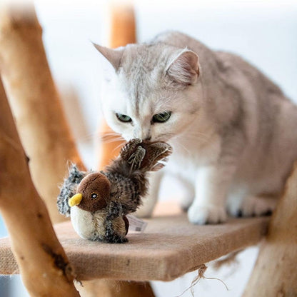 🔥BIG SALE 49% OFF🔥😻🐾Interactive Chirping Bird Cat Toy