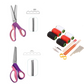🥳2026 TOP PICK🥳 Pinking Shears Scissors – Stainless Steel, Ergonomic Cushioned Handles – Perfect for Sewing, Quilting & Scrapbooking! 🧵💨1
