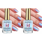 📢📢Buy 1 get 1 free !!✨Lilac Glossy Mirror Nail Strengthener