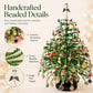 ⏳LAST DAY SALE ONLY ￡7.99!🎄✨ DIY Beaded Christmas Tree Kit – 🎅Create Your Own Sparkling Holiday Decoration