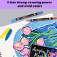🎨Last Day Only￡8.99! 🔥 Dual Tip Acrylic Paint Pen Marker - 24/48/72 Colors