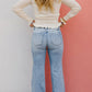 💥Hot Sales - 50% OFF🥰👖Vintage Wash Plus-Size Jeans — Stretchy & Straight Leg Fit✨
