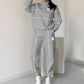 🎁Christmas offer – 50% discount💝Women's Casual Letter M Long Sleeve Two Piece Set(Fabric upgrade-Upgrade without price increase)