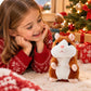 🐹 Last Day Special Price £12.99! Free Shipping！✨Talking Hamster Plush – repeats whatever you say, auto head-shaking, hilarious fun for kids & adults.🎁