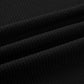 Mens 2 Piece Rib Knit Sweatsuit Summer Sleeveless Tank Top Baggy Wide Leg Pants Set