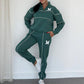 🎁Christmas offer – 50% discount💝Women's Casual Letter M Long Sleeve Two Piece Set(Fabric upgrade-Upgrade without price increase)