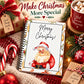🔥🎁70% OFF!!!-Ready for Christmas!🎅Christmas Gift Card Booklet -👍DIY Spiral-Bound Christmas Gift Card Holder Book2