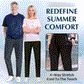 ⏳SPECIAL OFFER:ONLY ￡11.99!!📅!🔥Unisex Ultra Soft Stretch Perfect Drape Casual Pants1