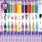 🎁LAST WEEK SPECIAL PRICE：ONLY ￡9.99!!!⏳12 Colors Nail Art Pens Set🎨💅