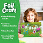 🔥LAST DAY 49% OFF - Foil Craft - No-Mess Art Kit🤲 Non-Toxic & Kid-Safe!💓
