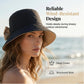 👒2026 Summer Hot Sale 60% OFF💥Only ￡12.99!!! ☀️Women's Bowknot Wide Brim Sun Protective Hat