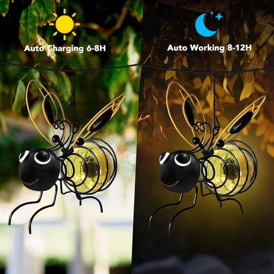 🔥Mother's Day Sale - 50% OFF🔥Outdoor Hanging Solar Bee Light🐝