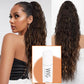 💜LAST DAY PROMOTION⚡50K+ SOLD! 💜Curly Wavy Frizzy Hair Extension with Ponytail