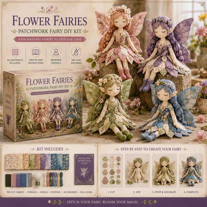 🔥LAST DAY 49% OFF🧵Fairy Patchwork DIY Collection）