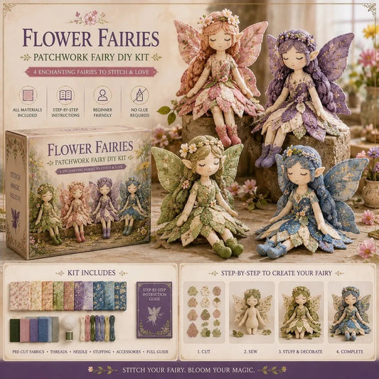 🔥LAST DAY 49% OFF🧵Fairy Patchwork DIY Collection）