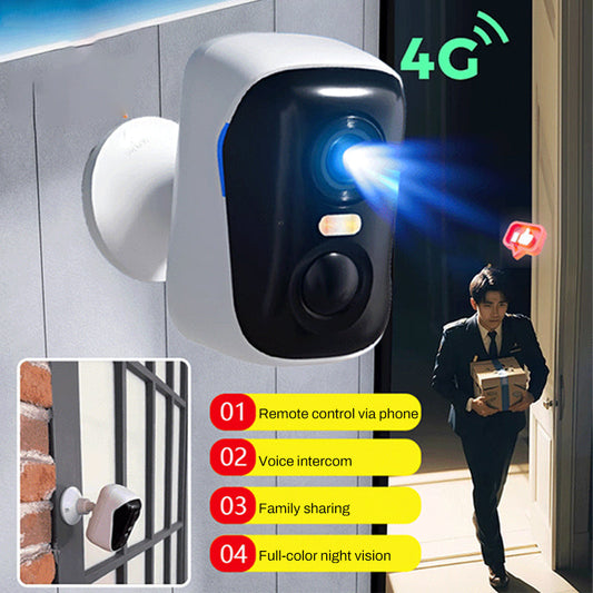 🌞Wireless Night Vision Camera – Intelligent Security Around The Clock!✨