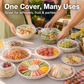 ⏳LAST DAY SALE ONLY ￡6.99!🔥Disposable Stretch Food Covers for Bowls & Plates1