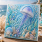🌊LAST DAY SALE: Only £7.99🌊✨ Ocean Theme Pearl Art DIY Kit – Relaxing DIY Craft to Create Stunning Coastal Artwork