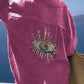 🌷Spring presale 49% OFF🍃Evil Eye Casual Sequin Beaded Shirt