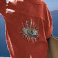 🌷Spring presale 49% OFF🍃Evil Eye Casual Sequin Beaded Shirt